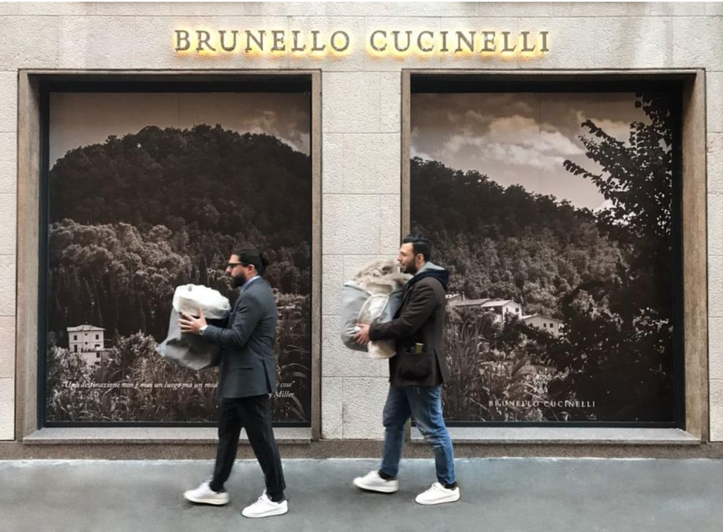 Brunello Cucinelli opens boutique in Milan