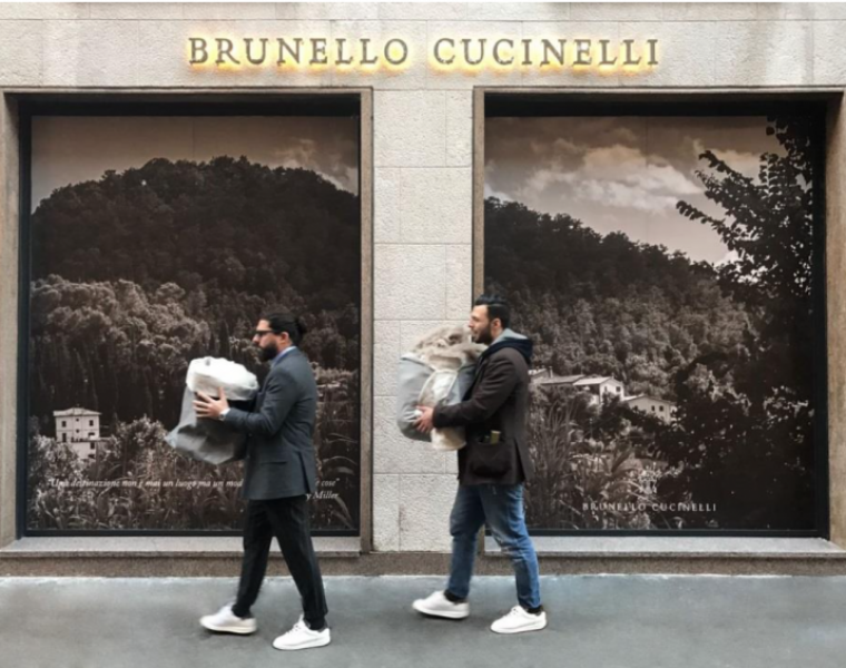 Brunello Cucinelli opens boutique in Milan