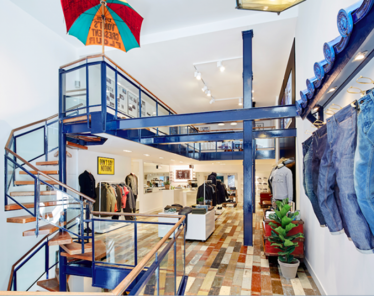 Denham opens Flagship store in Amsterdam