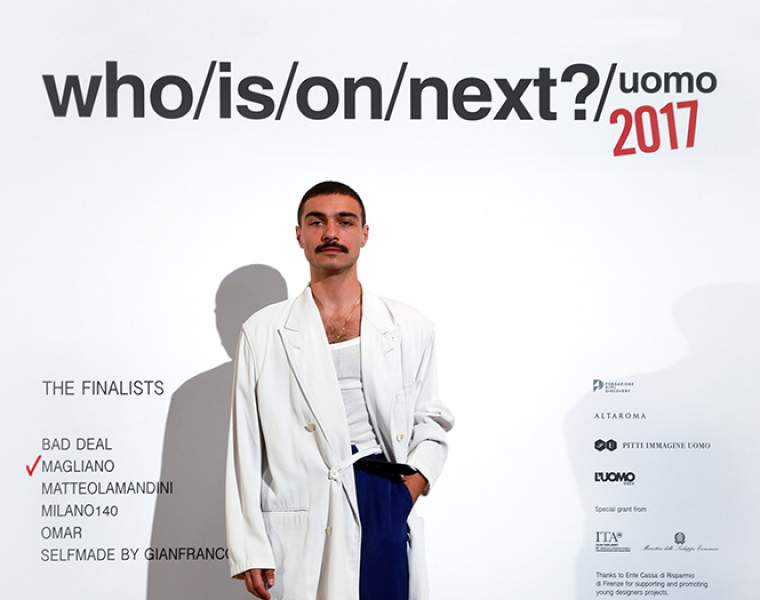 MAGLIANO winner of the 9th edition of WHO IS ON NEXT? UOMO