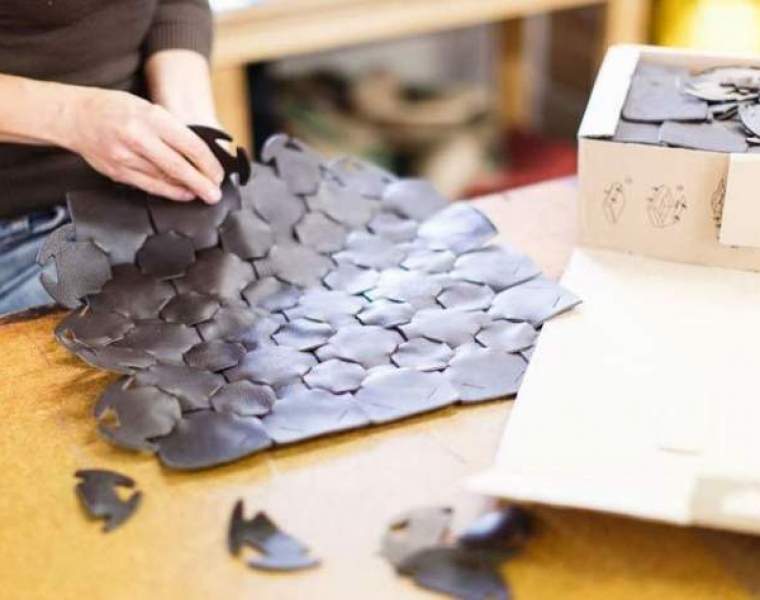 Burberry partners with Elvis and Kresse to tackle waste created by leather industry