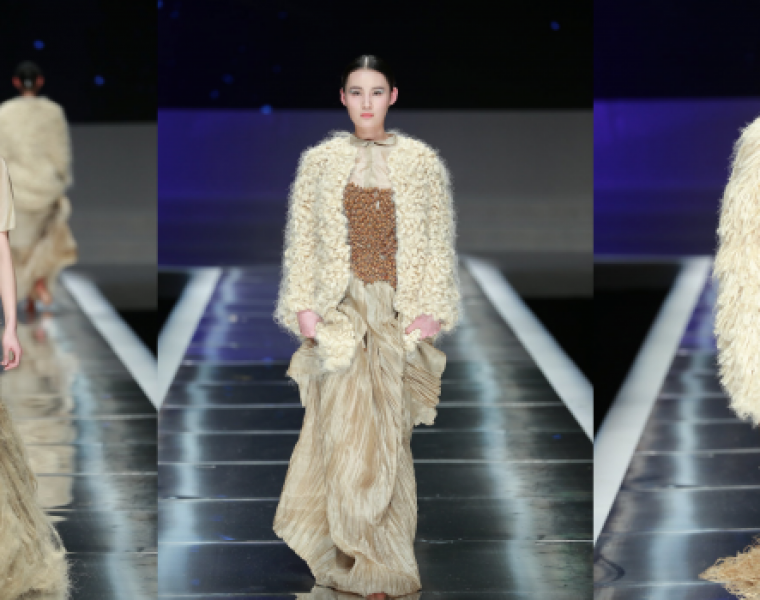 Winner of Green Carpet Fashion Award 2017, designer Tiziano Guardini, selects new concept by Santoni & Fulgar as key accessory for his collection