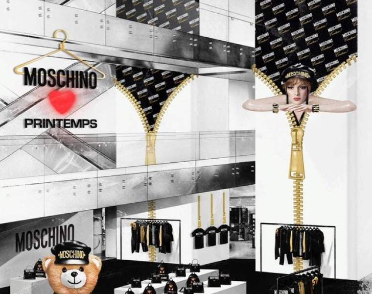 Moschino to launch a new pop-up and store opening in July 2018