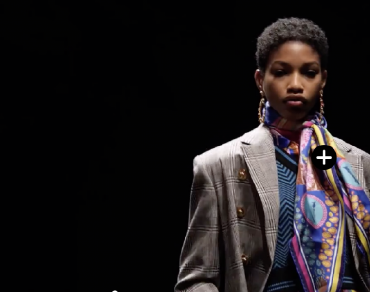 Versace Fall 2019 RTW collection available for interactive shopping