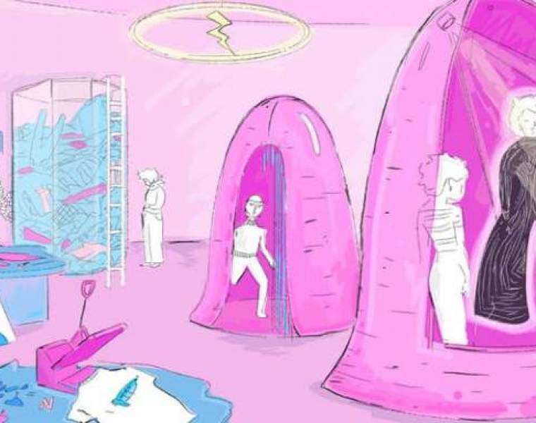 HOT:SECOND pop-up in London trades physical products for digital experiences