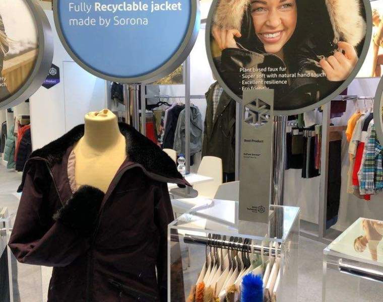 Sorona faux fur awarded the ISPO Textrend “Best Product” in the Accelerated Eco category