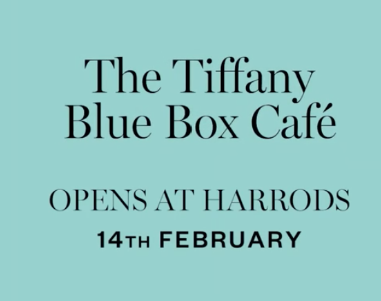 The Tiffany Blue Box Cafe  Breakfast at Tiffany's Harrods UK