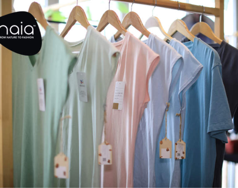 Eastman Naia cellulosic staple fiber as launched at Première Vision