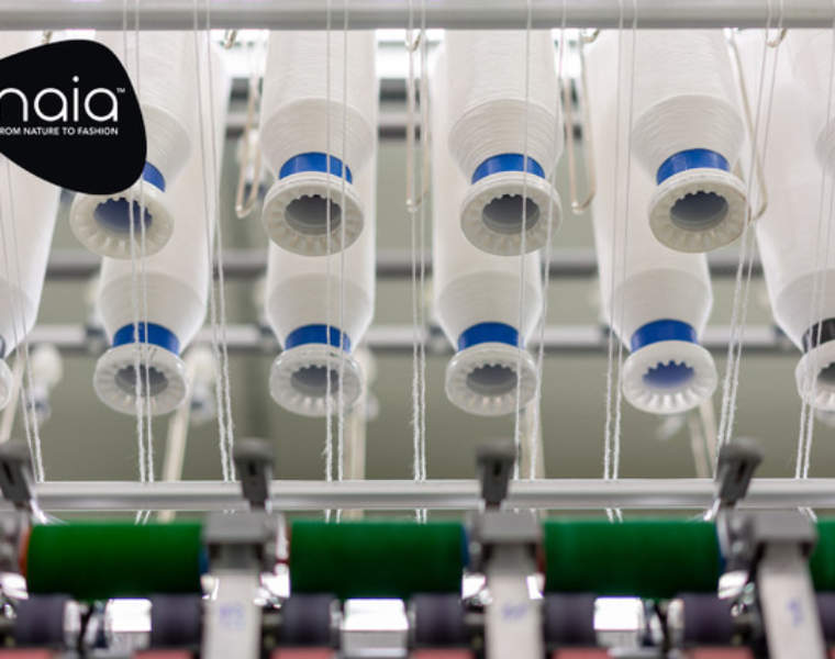 Eastman Naia cellulosic staple fiber as launched at Première Vision