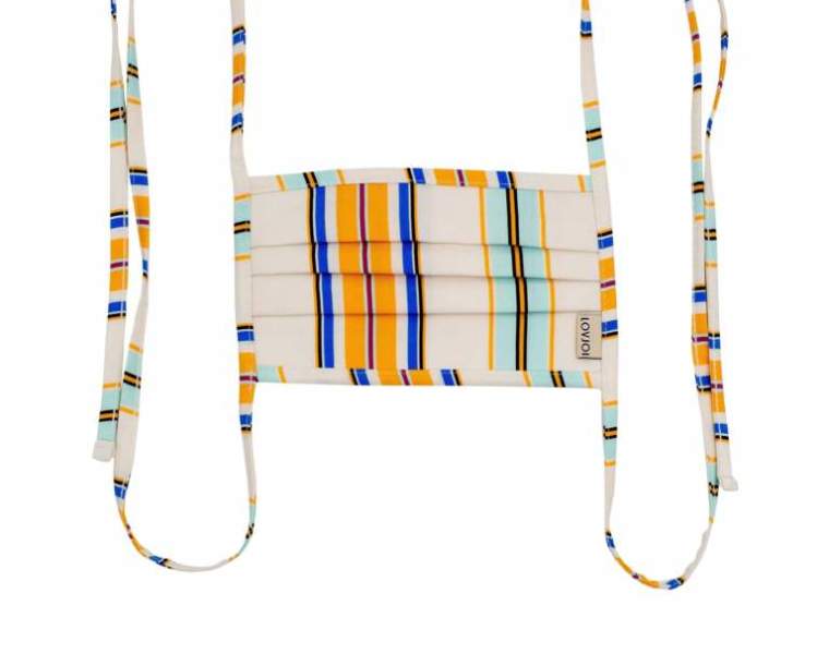 Lovjoi uses TENCEL fabric for makeshift mouthguard collection