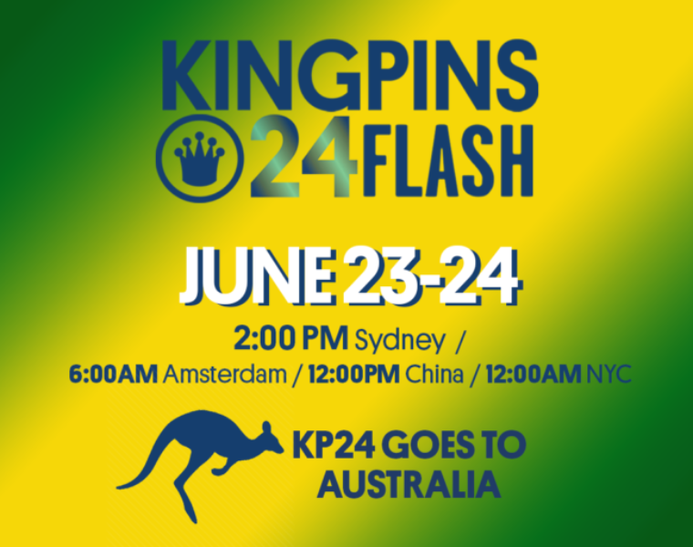 Kingpins24 Digital Edition coming to Australia this June 2021