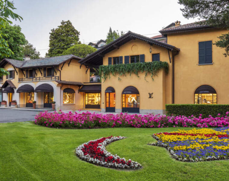 Louis Vuitton opens Lake Como pop-up