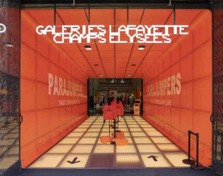 PARAJUMPERS new pop-up in The Lafayette Galaries