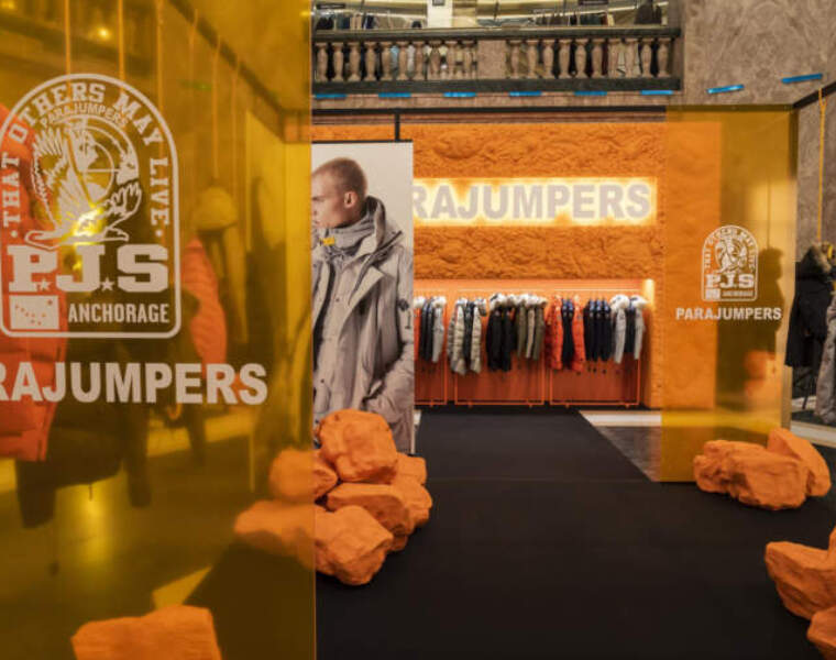PARAJUMPERS new pop-up in The Lafayette Galaries