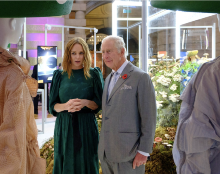 Stella McCartney unveiled ‘Future of Fashion’ exhibition at COP26