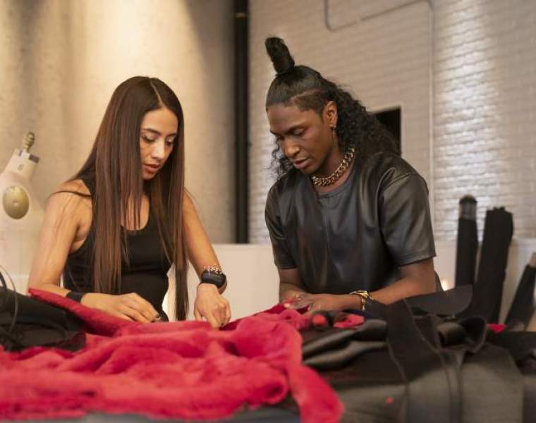 The Fur is Faux (and bio-based) on Bravo’s Project Runway