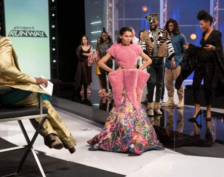 The Fur is Faux (and bio-based) on Bravo’s Project Runway