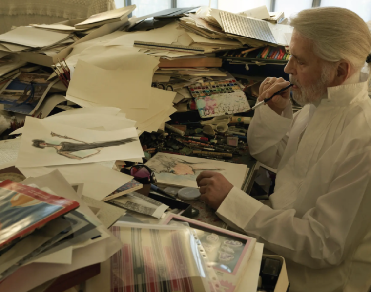 Karl Lagerfeld: A Line of Beauty exhibition at The Met