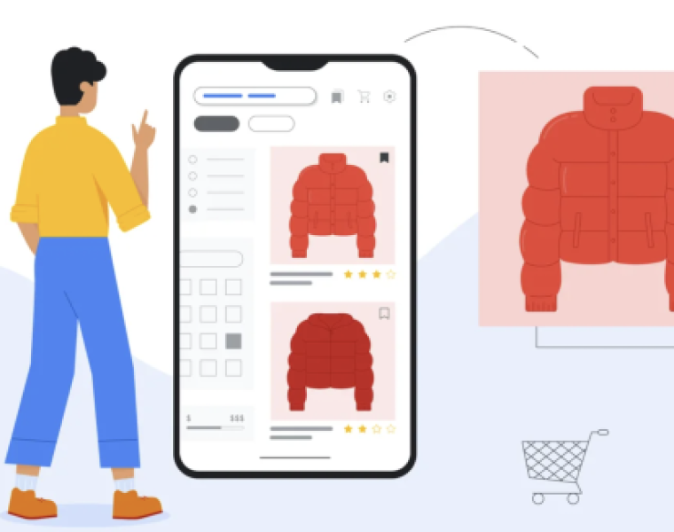 Shopping with Google’s generative AI