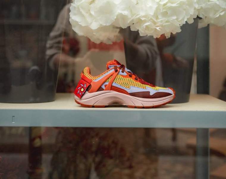 Hugo X Flowers for Society Sneaker Debut at Men’s Paris Fashion Week