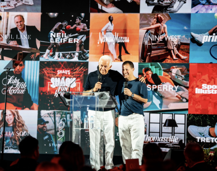 Authentic Brands Group x GUESS complete transaction