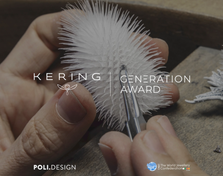 Kering announces the second edition of its Kering Generation Award X Jewelry