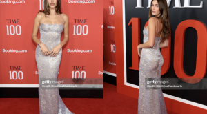 Calvin Klein dresses Hailey Bieber for the 2026 TIME100 Gala